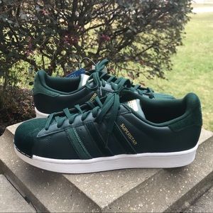 adidas green velvet sneakers